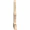 Ekena Millwork Richland Rough Sawn Timber Gable Bracket, Douglas Fir, 48"W x 28"H x 2"D x 4"F, 14/12 Pitch GBW048X28X0204RIC00RDF - alternate 2